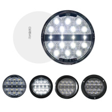 LED Round Truck Light Reverse/Brake/giro para el remolque